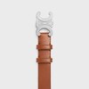 라지 30MM 트리옹프 벨트 - 빈티지 카프스킨 - 카멜 -  - 3 | CELINE
