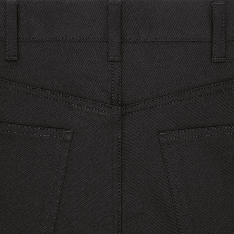 skinny jeans in vintage pure black denim - VINTAGE PURE BLACK -  - 1 | CELINE