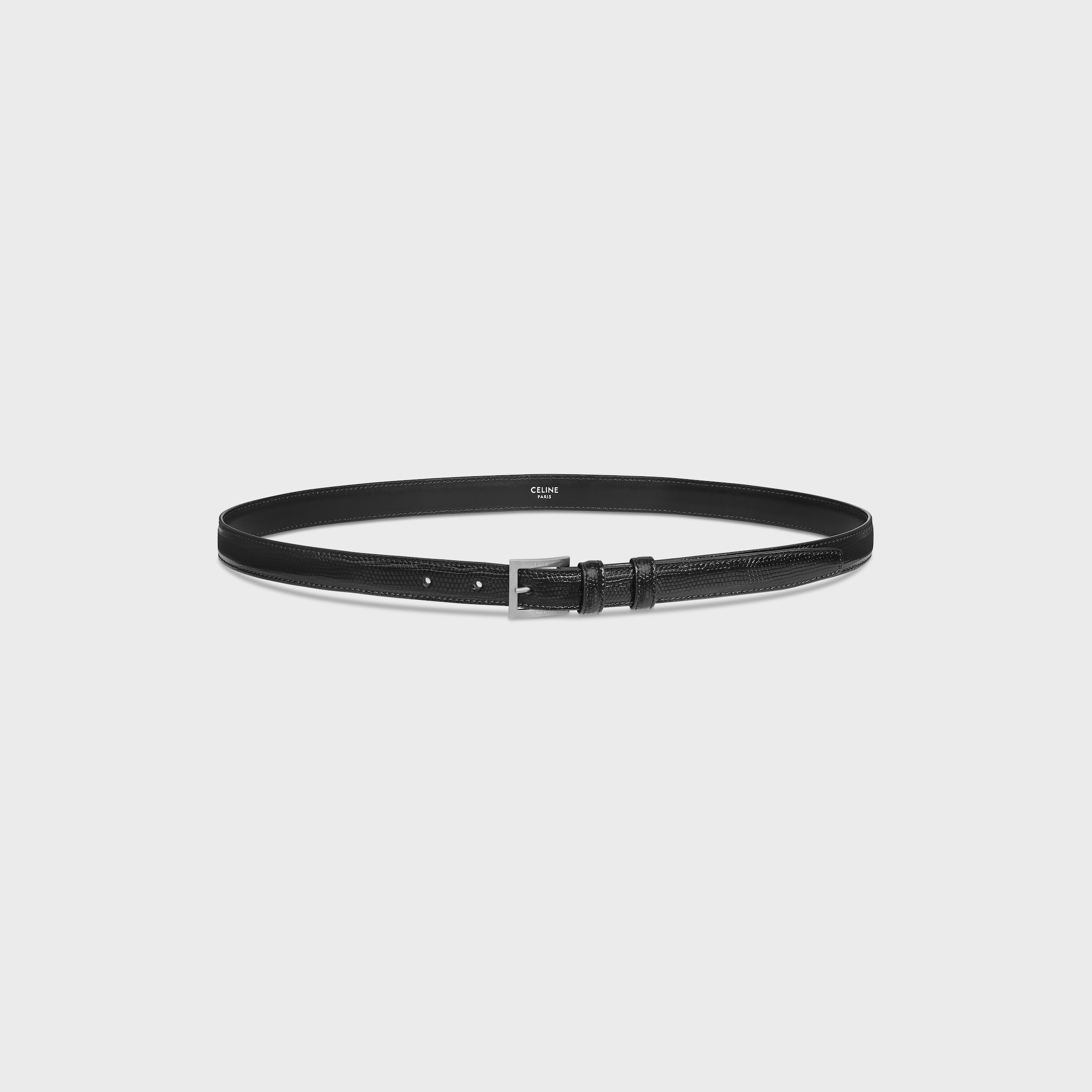 celineベルト CELINE HOMME レザーベルト 2.5cm | ミスターポーター