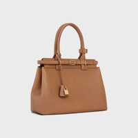 CELINE CONTI BAG in SUPPLE GRAINED CALFSKIN - BRONZE - CONTI - 2 | CELINE
