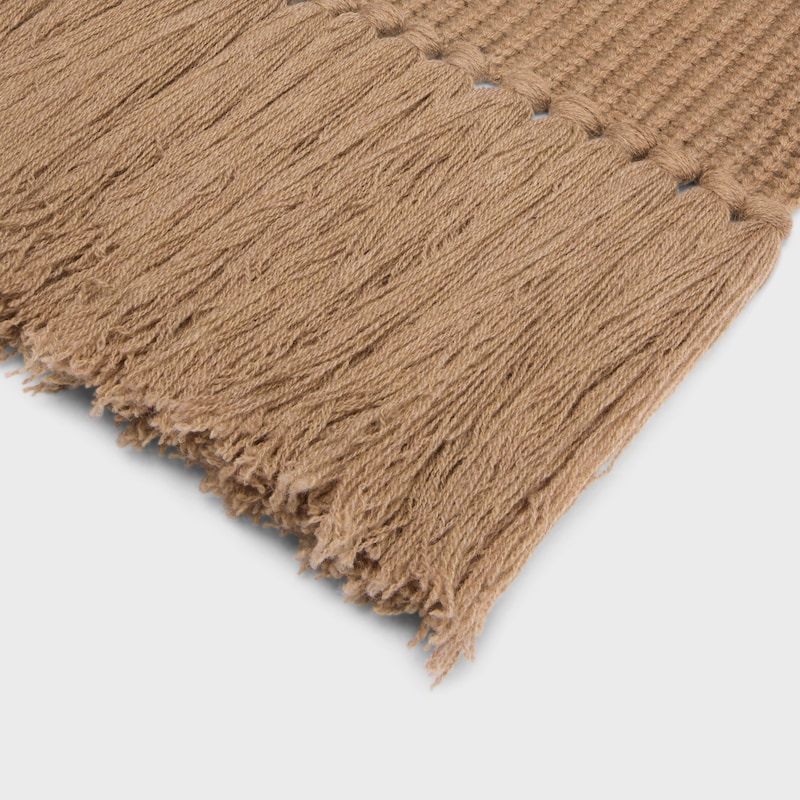 TRIOMPHE无缝山羊绒围巾 - 驼色 -  - 1 | CELINE