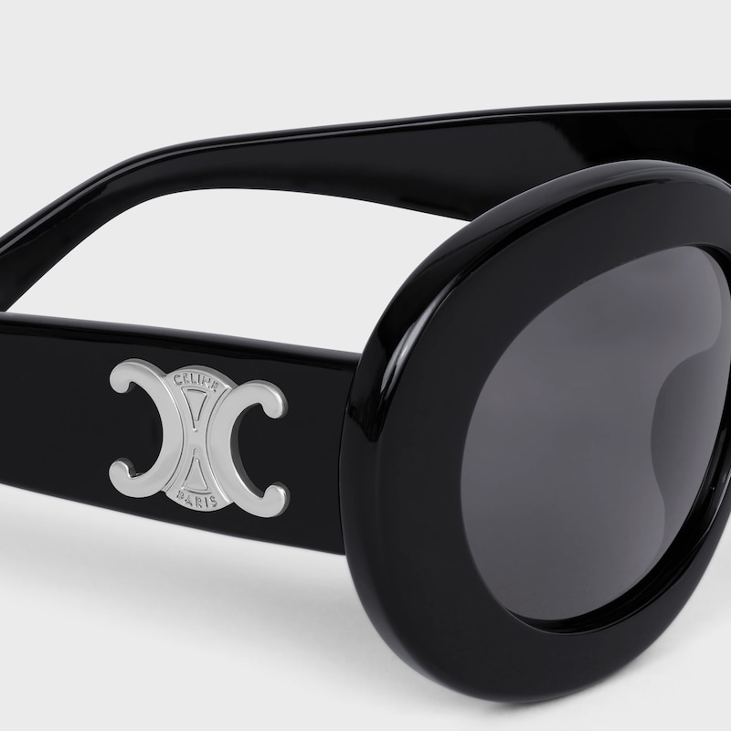Triomphe Skate 01 sunglasses in Acetate - BLACK -  - 1 | CELINE
