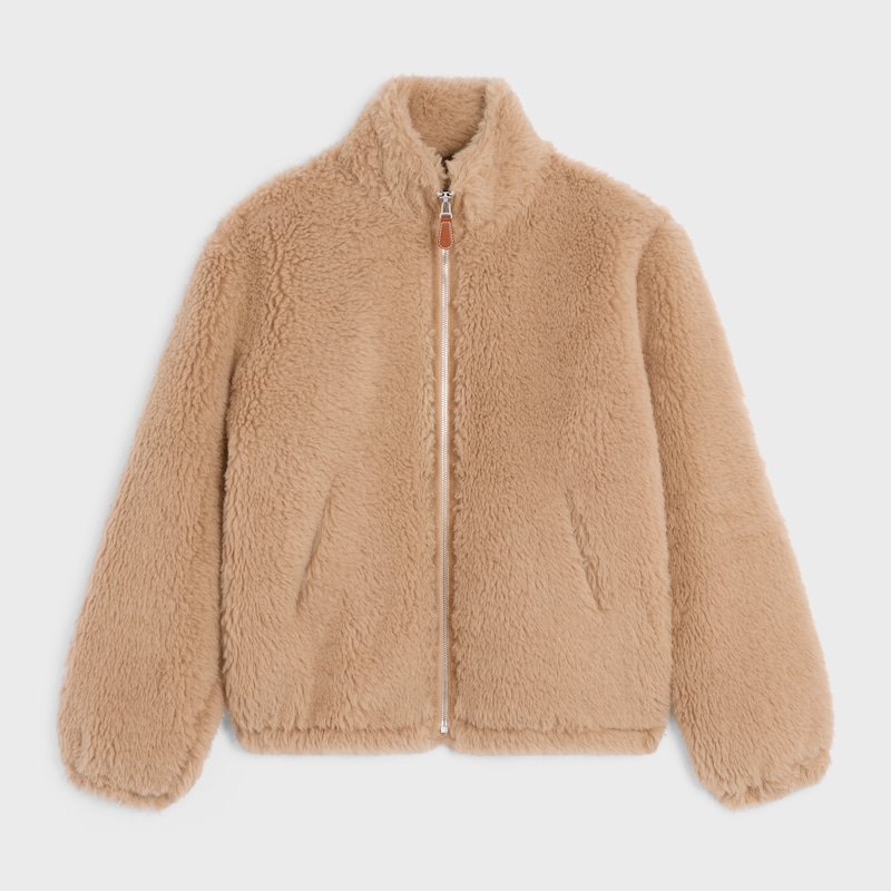 jacket IN ALPACA - Sand/Light Brown -  - 1 | CELINE