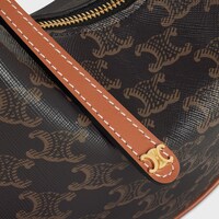 Teen Celine Lulu IN TRIOMPHE CANVAS AND CALFSKIN - TAN - GIFTS FOR HER - 1 | CELINE