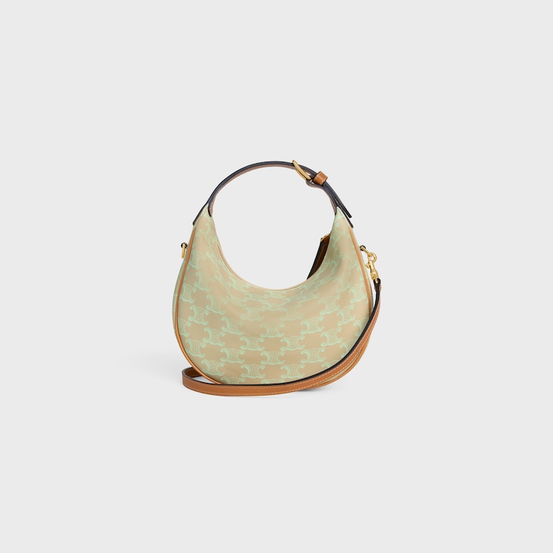 Teen Celine Lulu IN TRIOMPHE CANVAS - SANDCASTLE / SOFT LIME - LULU - 1 | CELINE