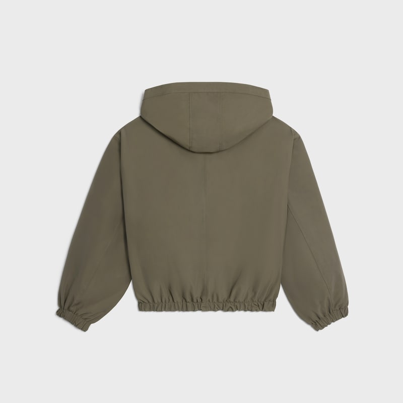WINDBREAKER IN nylon - KAKI -  - 1 | CELINE
