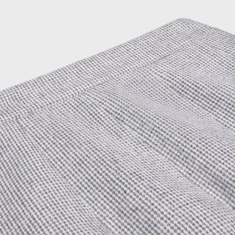 falda plisada de cachemira natt&eacute; - GRIS/TIZA -  - 1 | CELINE