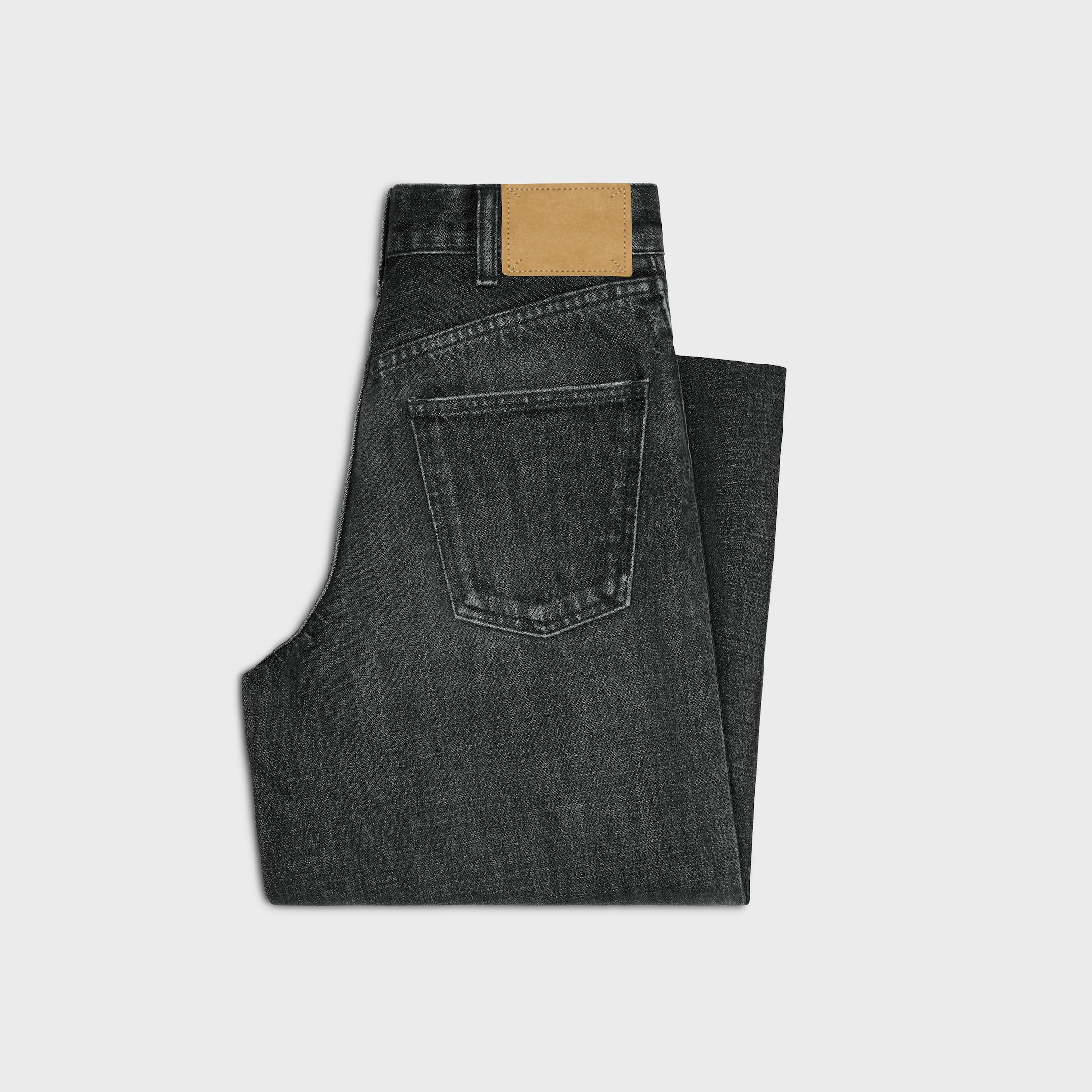FLARED SURF JEANS IN BLACK ICE RINSE DENIM - BLACK ICE RINSE