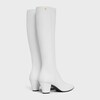 STAGE - HIGH BOOT IN LAMBSKIN - Ultra White -  - 3 | CELINE