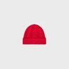beanie IN TRIOMPHE BRUSHED ARAN COTTON - RED -  - 1 | CELINE