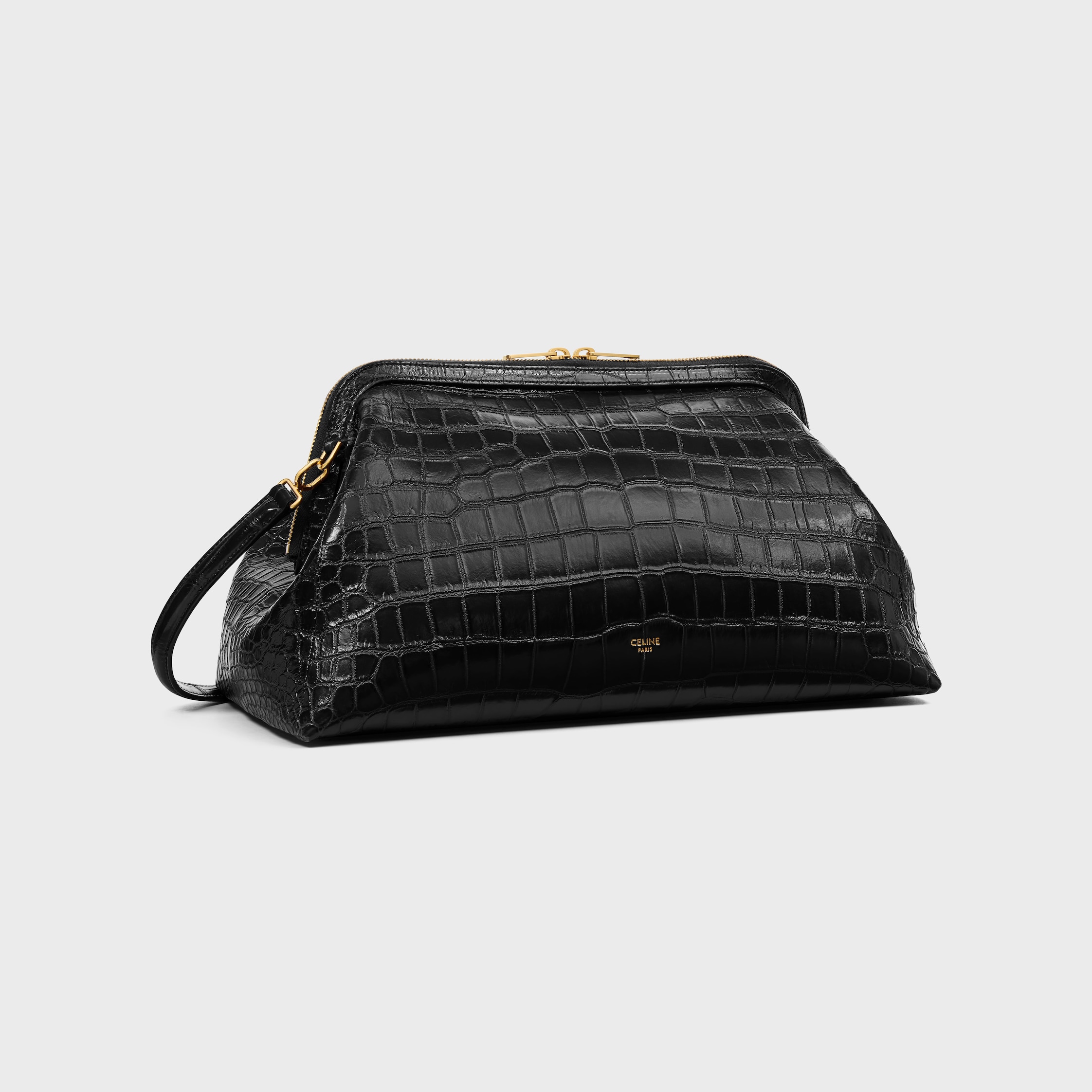 DOCTOR'S POUCH IN SOFT POROSUS CROCODILE - | CELINE