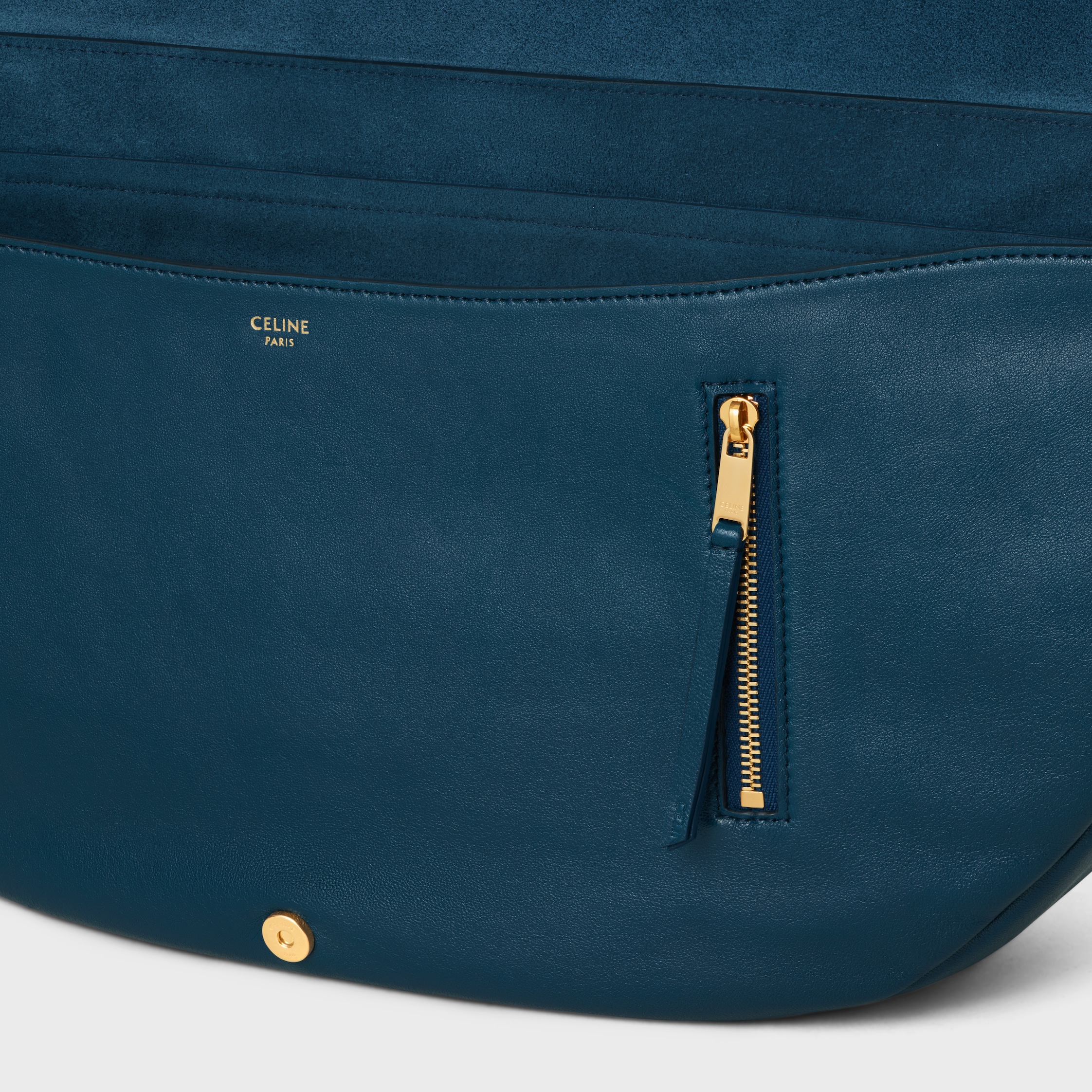 LITTLE HALFMOON SOFT TRIOMPHE EM COURO DE CORDEIRO BRILHANTE MACIO