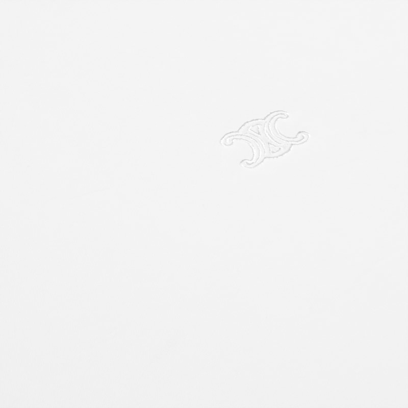 shirt IN COTTON POPLIN - WHITE -  - 1 | CELINE