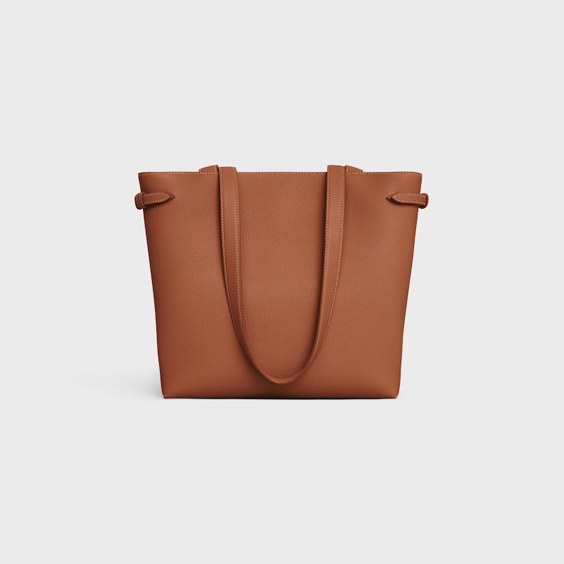 SMALL CABAS ANAÏS CUIR TRIOMPHE IN Grained calfskin - TAN - HOBO AND TOTE BAGS - 1 | CELINE