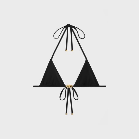 haut triangle triomphe jersey mat - Noir | CELINE