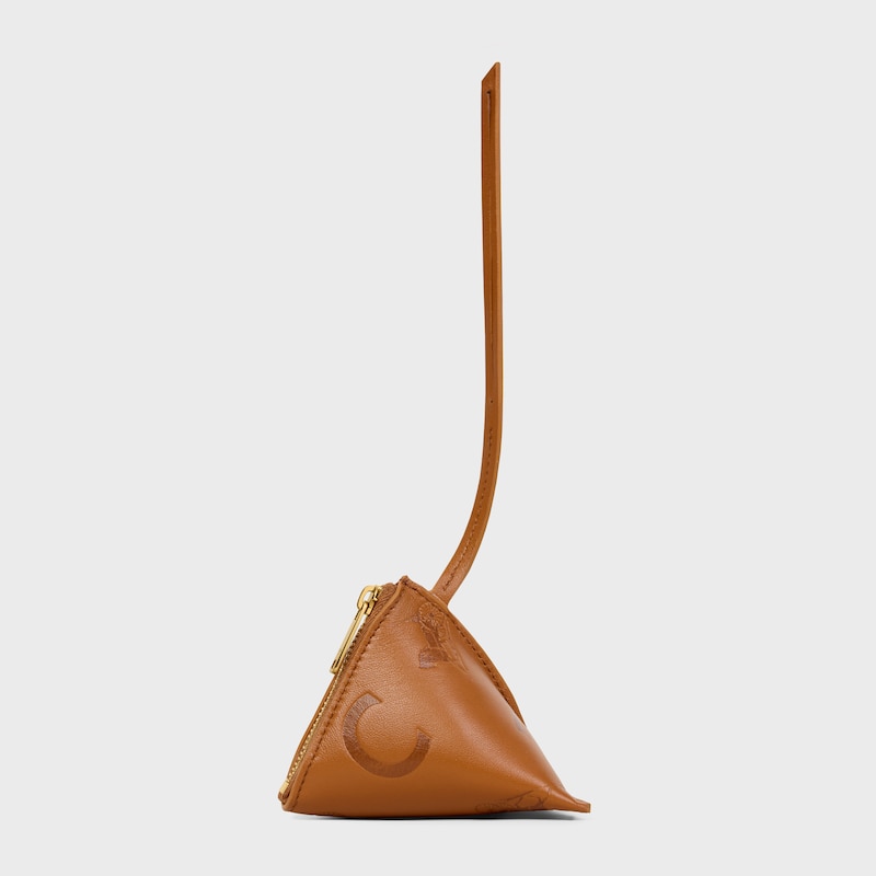 BERLINGOT CHARM IN LAMBSKIN - GOLDEN TAN - BAG CHARMS - 1 | CELINE
