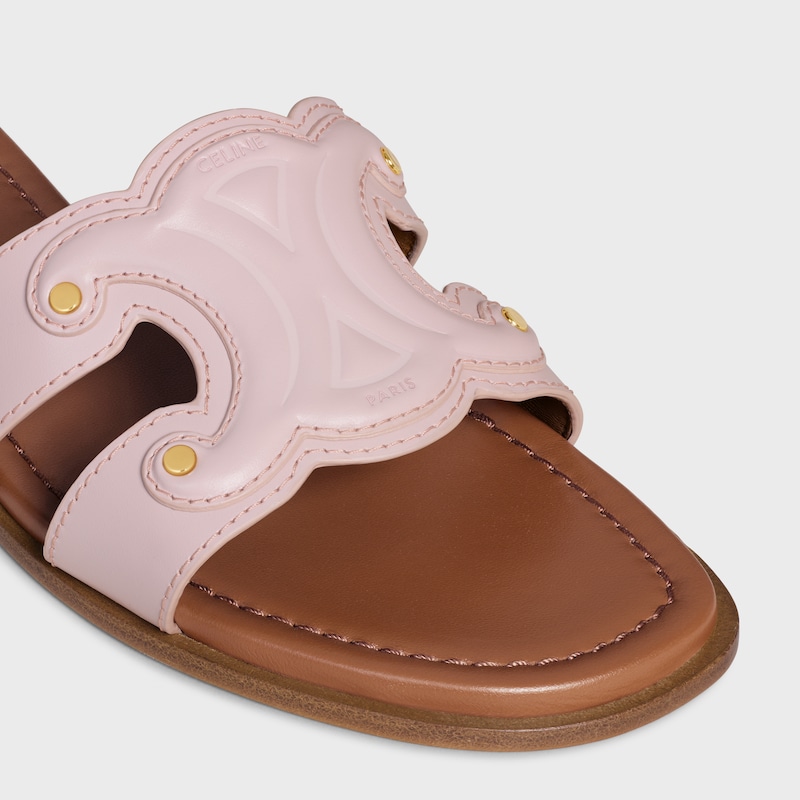 MARINA MULE IN CALFSKIN - BLEACHED PINK -  - 1 | CELINE