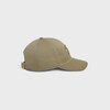 triomphe baseball cap in washed cotton - OLIVE -  - 3 | CELINE