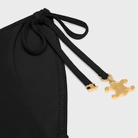 triomphe swimsuit bottom IN matte jersey - BLACK -  - 2 | CELINE