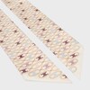 lavallière twill soie triomphe - VANILLE/MULTICOLOR -  - 4 | CELINE