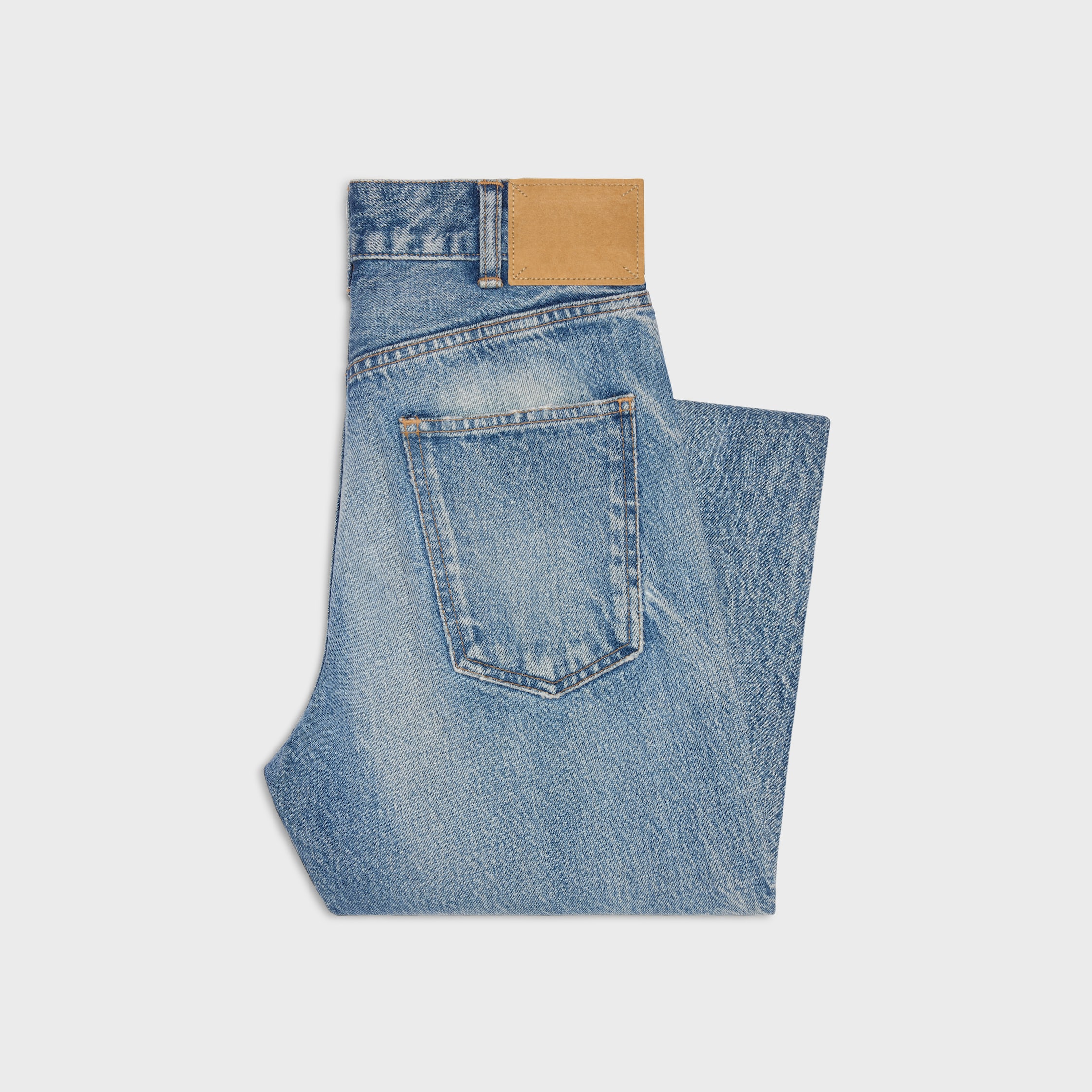 DYLAN FLARED JEANS IN UNION WASH DENIM - CLEAR SKY RINSE