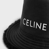 Celine科技尼龍漁夫帽 - 黑色 -  - 1 | CELINE